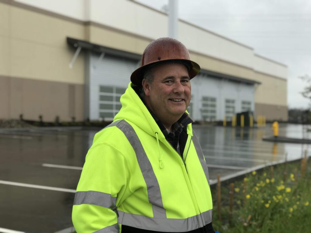 Victory Station developer Jose McNeill photographed outside his newest project on Highway 121 and Eighth Street East. Photo: Lorna Sheridan