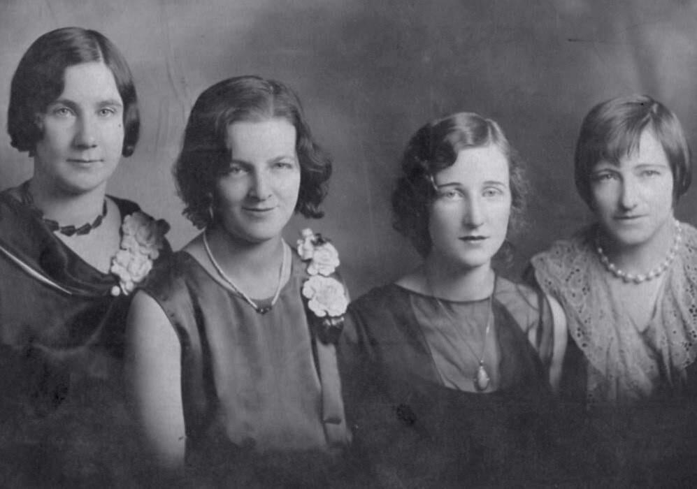 CAPTIONS from Lynch family archivesCELESTE GRANICE MURPHYTHE GRANICE WOMEN, circa 1900, were suffragettes and leaders in Sonomaís earliest womenís moment. From left, my great grandmother Kate Granice and her daughters Celeste, Julia and my grandmother Ramona.