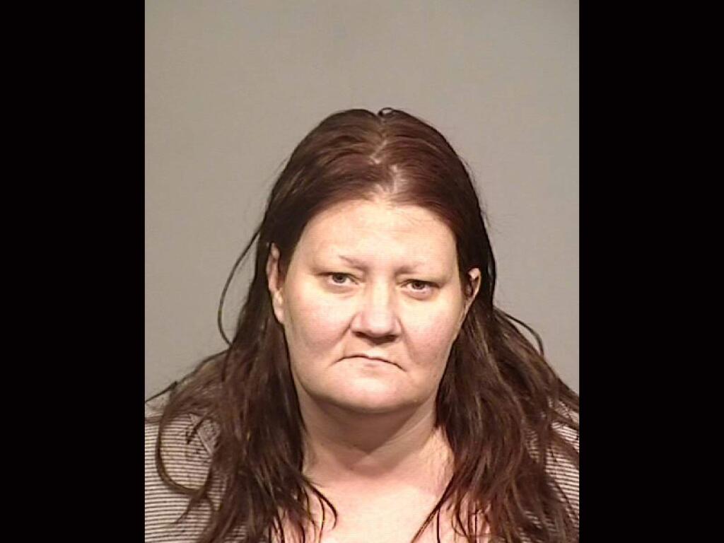 Tina Szczepanek, shown in a Sonoma County Jail booking photo.