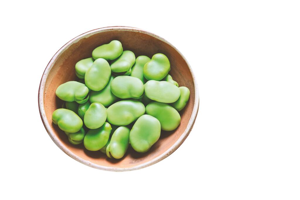 Fava beans have a delightfully subtle taste and a silky texture.