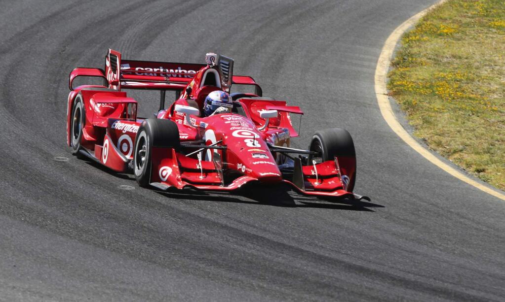 Joe Jacobson/Special to the Index-TribuneScott Dixon was one of seven drivers who took advantage of a test day at Sonoma Raceway recently. Dixon is among the previous winners of the GoPro Grand Prix of SonomaGoPro Grand Prix of Sonoma who will be competing in this weekend's event.