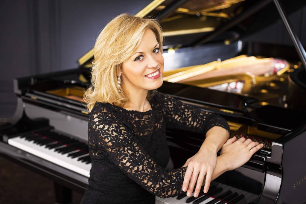 Pianist Olga Kern performs at the Green Music Center this weekend. (CHRIS LEE / COLUMBIA ARTISTS MANAGEMENT INC., CAMI)