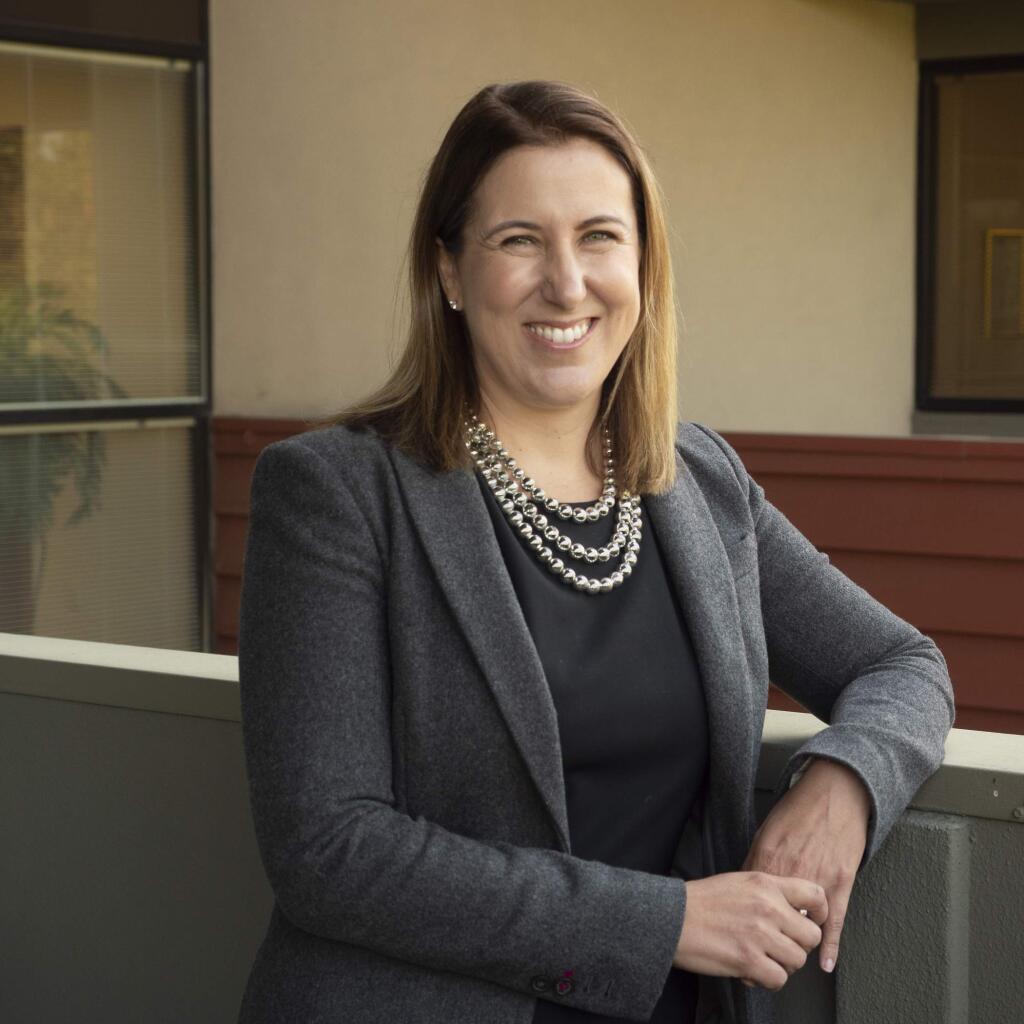 Stephanie Rothberg, 39, an attorney for Spaulding McCullough & Tansil in Santa Rosa, one of North Bay Business Journal's Forty Under 40 notable young professionals for 2019 (PROVIDED PHOTO)