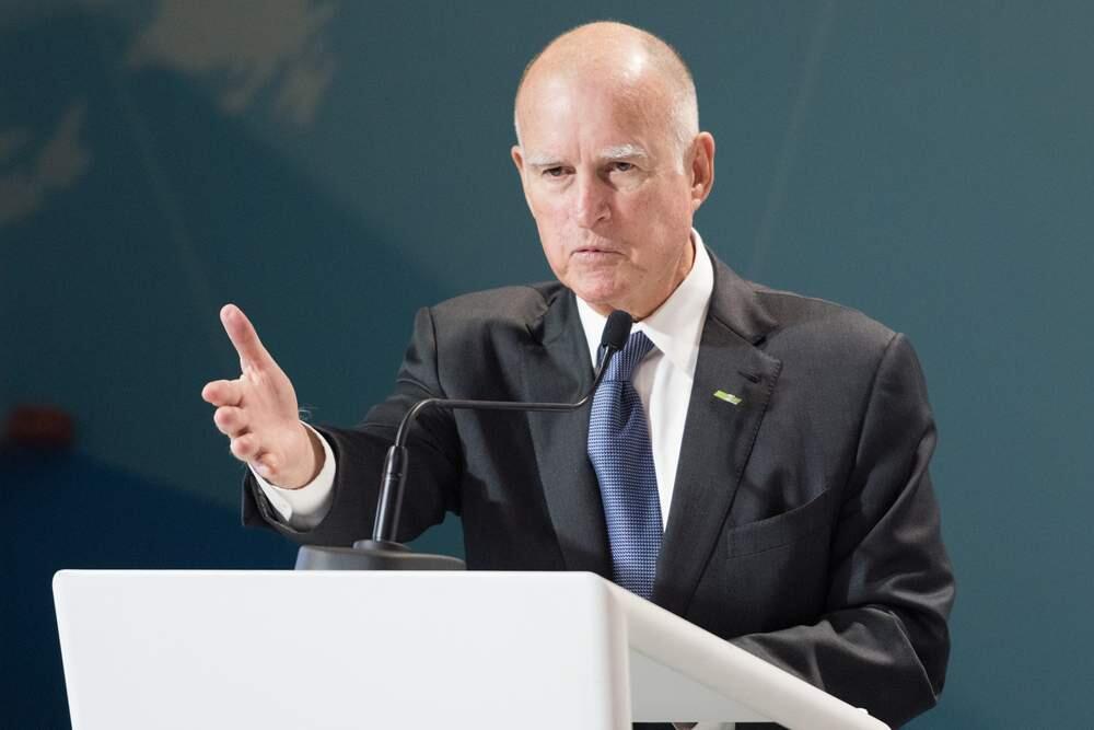 Gov. Jerry Brown, shown here in 2015, completes his second go-round in the governorship next month.