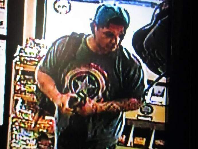 Police were looking for this man, suspecting of attacking a gas station clerk in Santa Rosa on Thursday, April 28, 2017. (SANTA ROSA POLICE DEPARTMENT/ FACEBOOK)