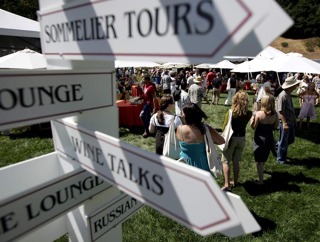 Sonoma Wine Country Weekend. (Kent Porter / PD FILE 2010)