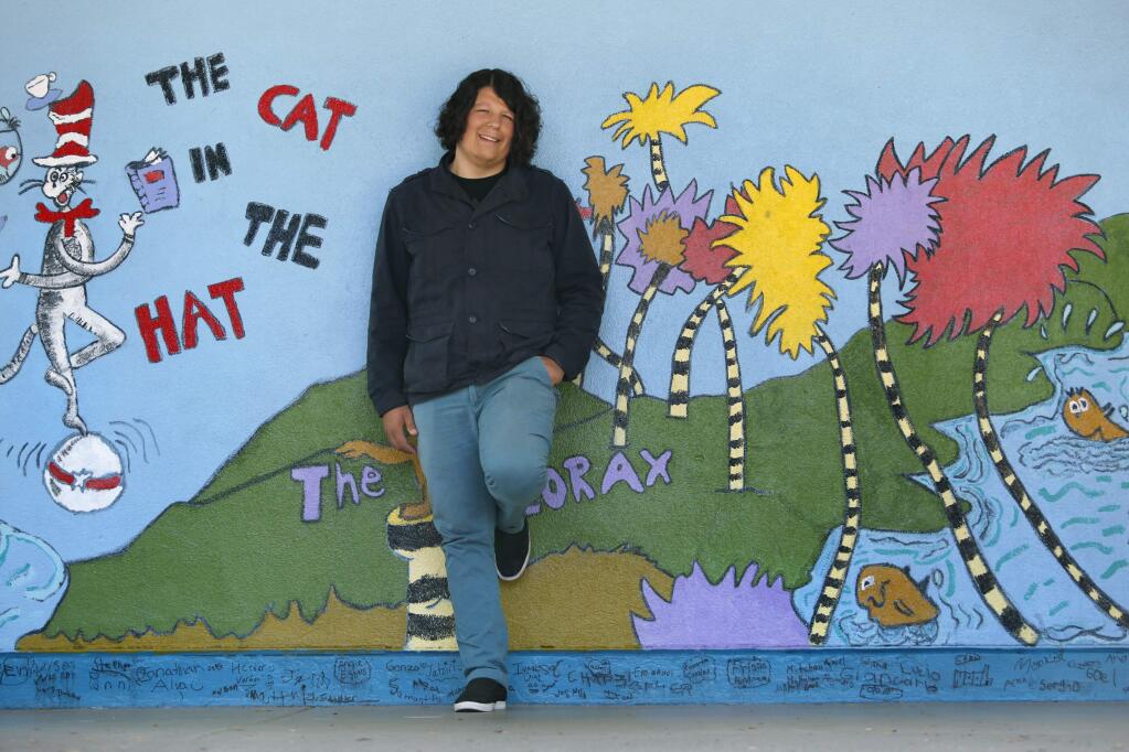 Ruben Armenta of Glen Ellen at Sassarini Elementary School on Wednesday, May 6, 2015 in Sonoma, California . (BETH SCHLANKER/ The Press Democrat)