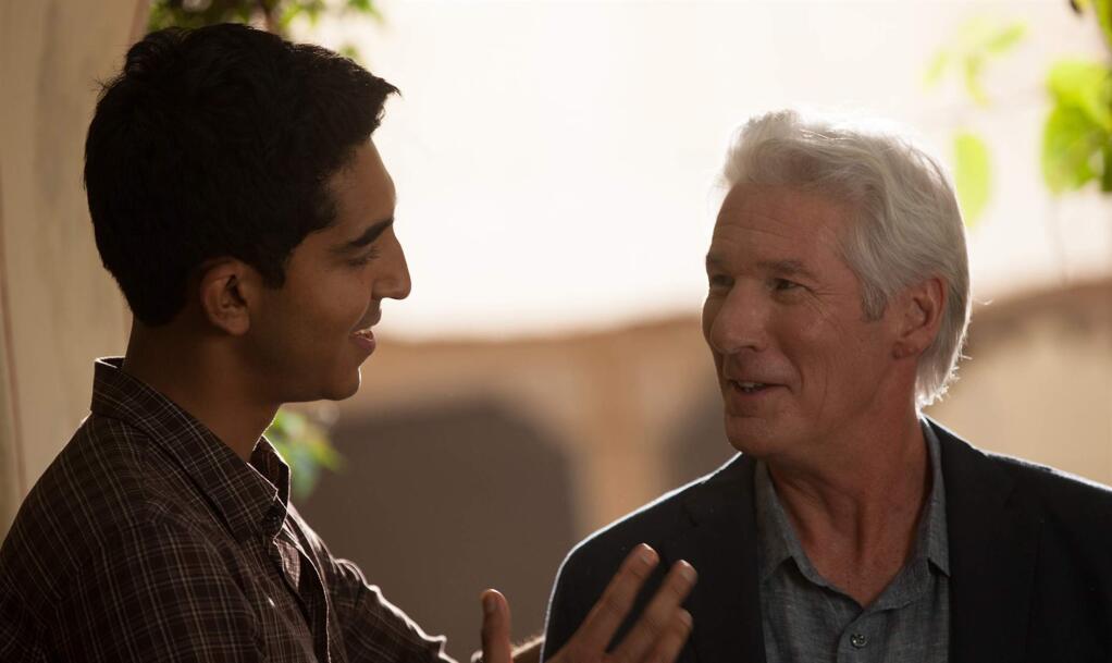 Dev Patel as Sonny Kapoor and Richard Gere as Guy in 'The Second Best Exotic Marigold Hotel.' (FOX SEARCHLIGHT)