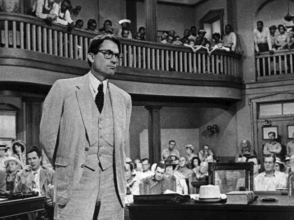 Gregory Peck is Atticus Finch in the classic 'To Kill a Mockingbird,' Monday as part of the Classic film Series at the Sebastiani Theatre.