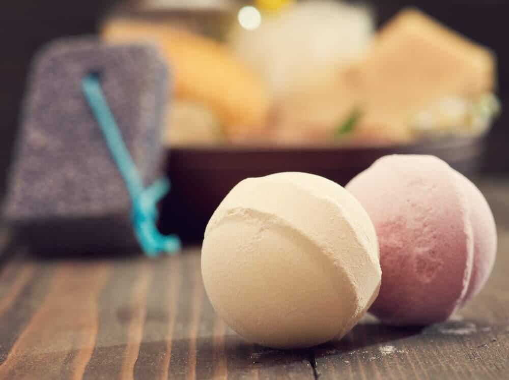 Looking for the perfect Secret Santa gift without shelling out a fortune? We have a few ideas under $10. #1. Bomb their bath with a scented bath bomb. When dropped in water, these fragrant balls fizz and dissolve, changing the color of the water and creating a luxurious bath experience. Click through the gallery to see more.
