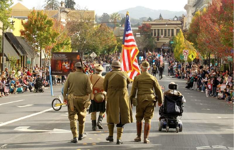 HEROES' WELCOME: THis Novemebr's Veterans Day PArade to include first responders