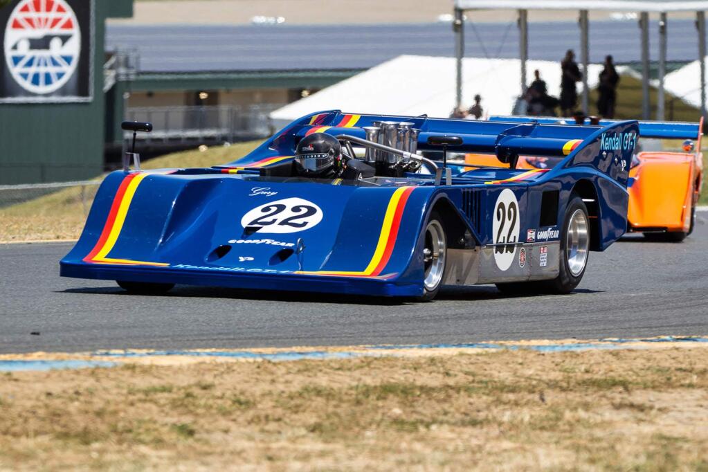 A 1974 Sting GW1 Can-Am racecar may be one of the historic cars on display at the June 3 Historic Race Car Festival at the Sonoma Plaza. (Photo by Mike Doran)