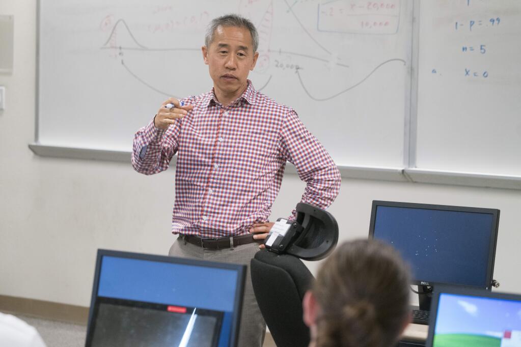 Yung-Jae Lee became dean of Dominican University of California's Barowsky School of Business in August 2019. He previously was an associate dean at St. Mary's College of California in Moraga. (courtesy photo)