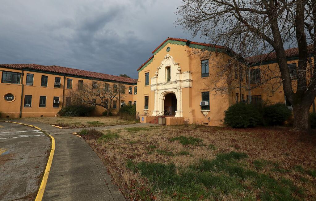 Sonoma County supervisors are scheduled to consider a proposal to sell the old Sutter Hospital and 82 surrounding acres on Chanate Road in Santa Rosa. (JOHN BURGESS / The Press Democrat)