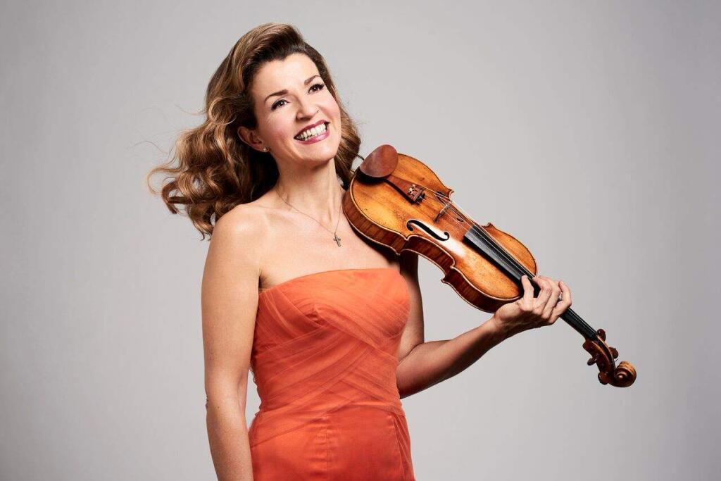 Anne-Sophie Mutter will perform a recital on March 2 at the Green Music Center.