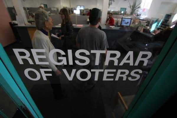 The county registrar of voters in Santa Rosa is once again open Monday to Friday.