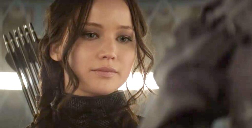 Jennifer Lawrence stars in 'Hunger Games: Mockinjay Part 1.'