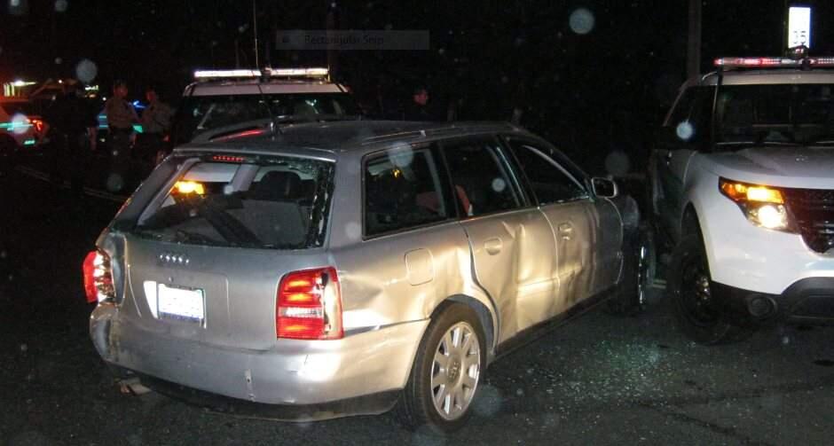 An image from the crash scene provided by the Sonoma County Sheriff's Office.