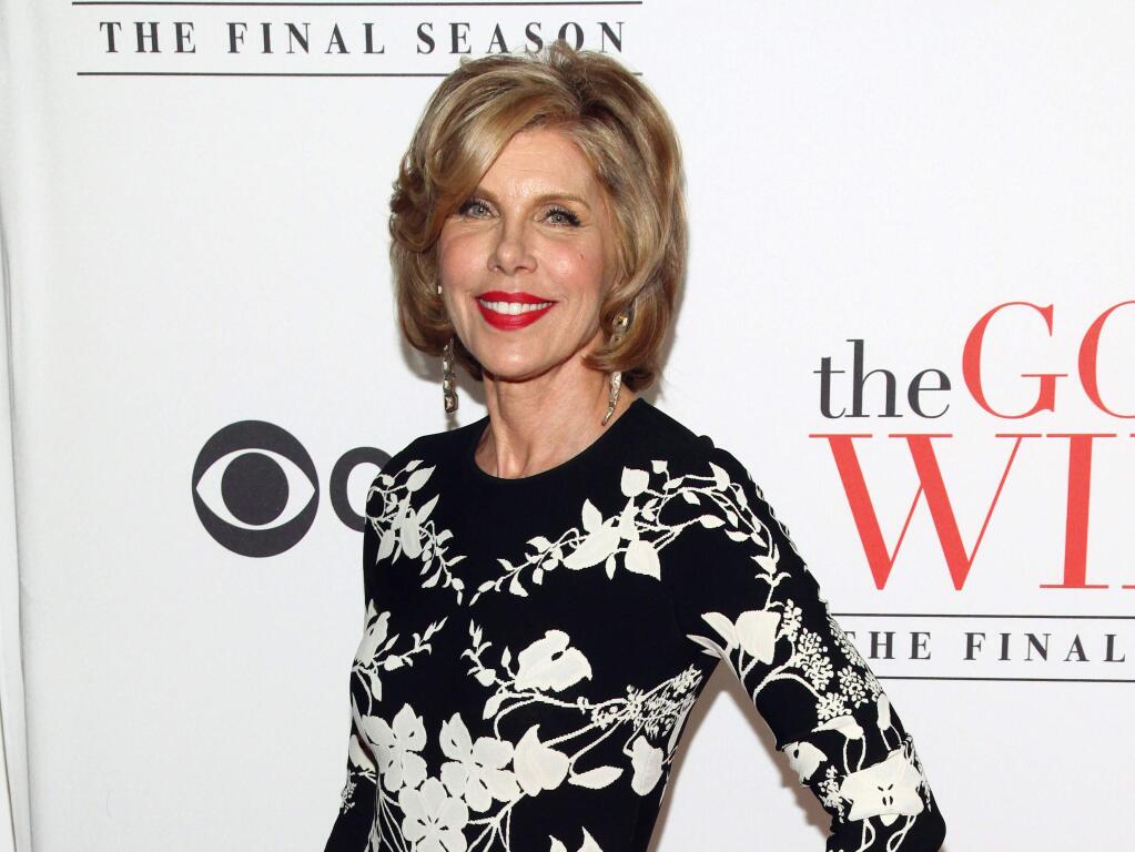 FILE - In this April 28, 2016 file photo, Christine Baranski attends 'The Good Wife' series finale party in New York. A spinoff of The Good Wife is coming to CBS All Access. The streaming and video-on-demand service said Wednesday, May 18, that Christine Baranski will star in the new series. It will pick up one year after the events in the finale of 'The Good Wife,' which aired on CBS last week. (Photo by Andy Kropa/Invision/AP, File)