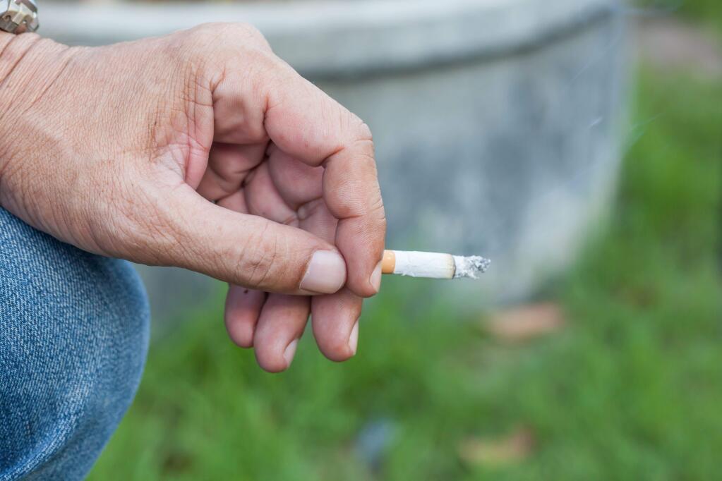 Unlucky strike: Measure W would prohibit smoking in most public areas within the city.