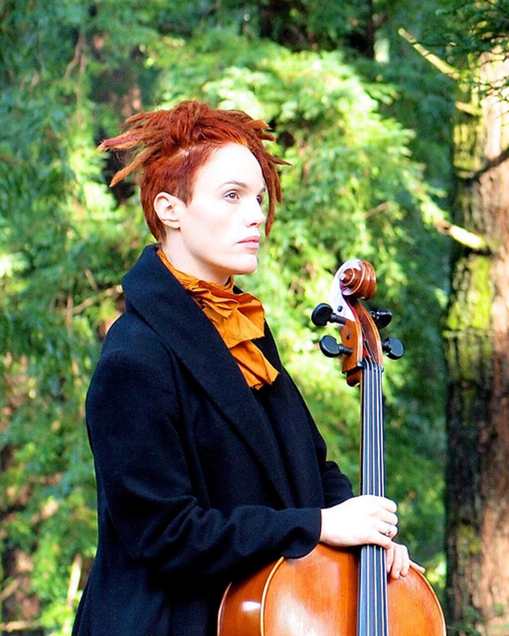 Cellist and composer Zoë Keating. (Jeffrey Rusch)