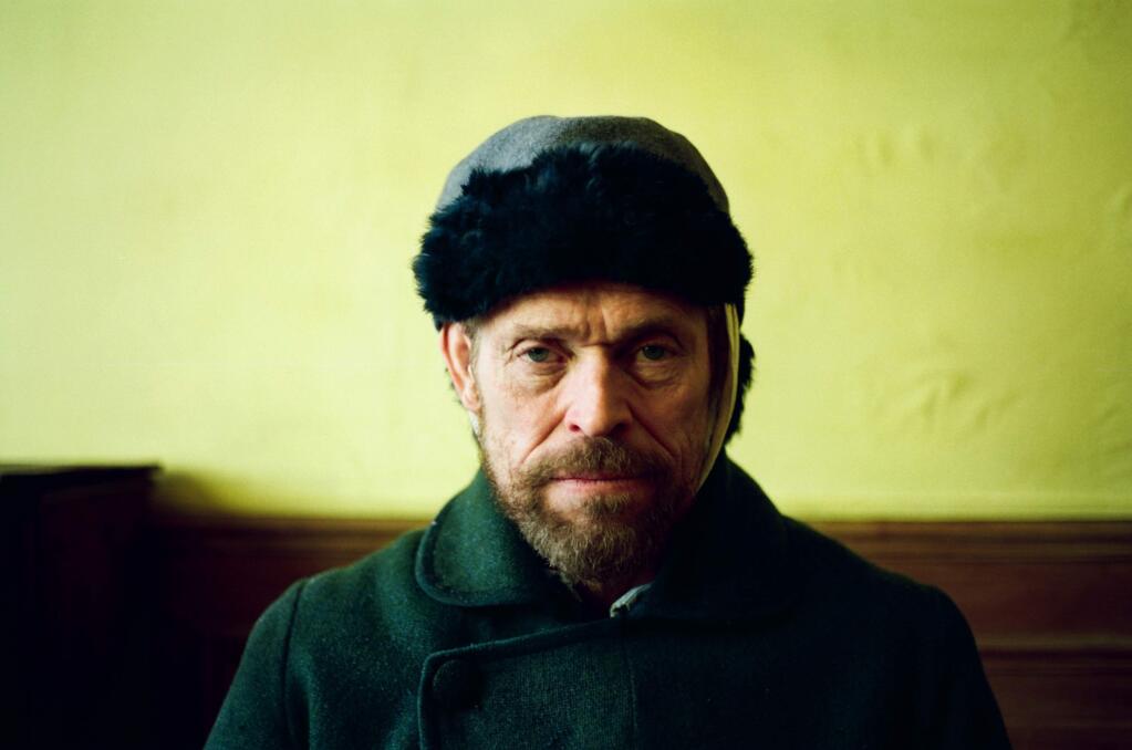 Willem Dafoe as Vincent Van Gogh in the film 'At Eternity's Gate.' Dafoe takes on the demanding role of the ultimate tortured artist, complete with the infamous severed ear. (Lily Gavin)