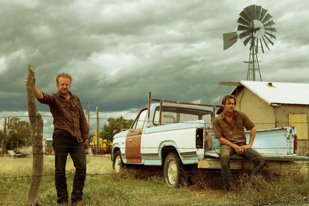 Film 44Ben Foster and Chris Pine star as two brothers in a post-recession Texas who rob banks to pay the mortgage on their family hom, which is facing foreclosure in 'Hell or High Water.'