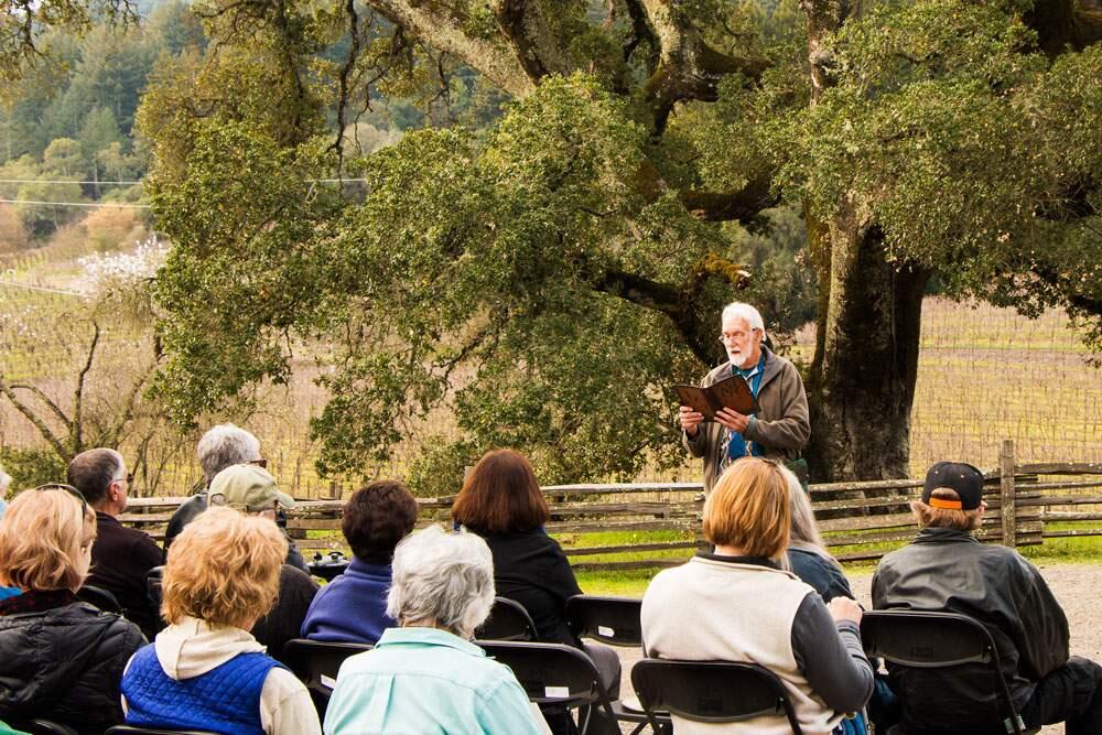 Poet Michael Sheffield is a familiar face in local state parks. (Photo courtesy of mountainandpine.com)