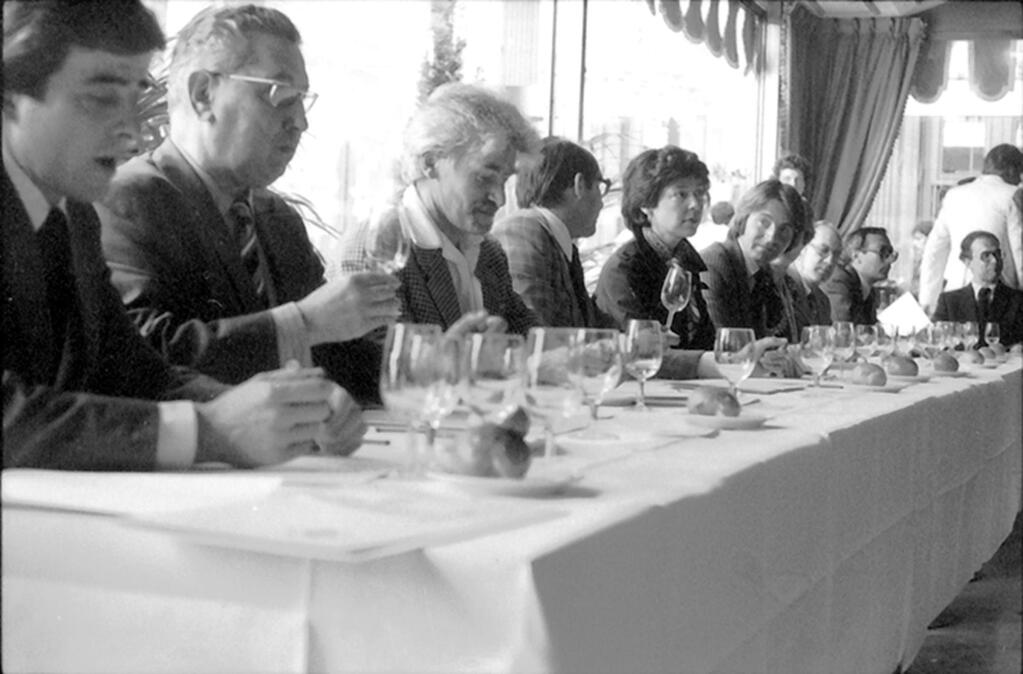 The 1976 tasting became known as the Judgment of Paris, where French judges rated the Stags' Leap Wine Cellars 1973 Cabernet Sauvignon and the Chateau Montelena 1973 Chardonnay over top French wines. (Bella Spurrier/ For The Washington Post)