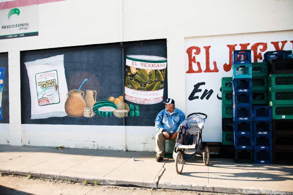 Firebaugh, a rural farming community with a population of about 7,000 people, has struggled with higher unemployment than many other parts of California. (BETHANY MOLLENKOF / Los Angeles Times)