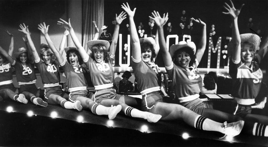 Opening number for the 1981 California Junior Miss Pageant. (Mark Aronoff/ The Press Democrat)