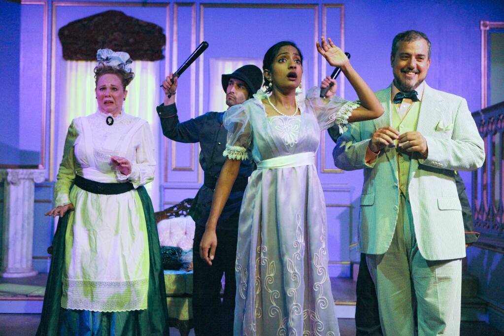 Petaluma, CA, USA._Monday, June 03, 2019. Dress rehearsal for Cinnabar Theater's production of Barber of Seville. (CRISSY PASCUAL/ARGUS-COURIER STAFF)
