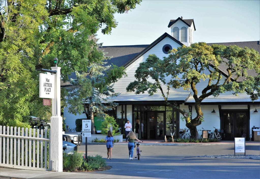 IMH Financial Group is planning renovations and a possible expansion at MacArthur Place in Sonoma. (Photo Will Bucquoy/For Sonoma Magazine).