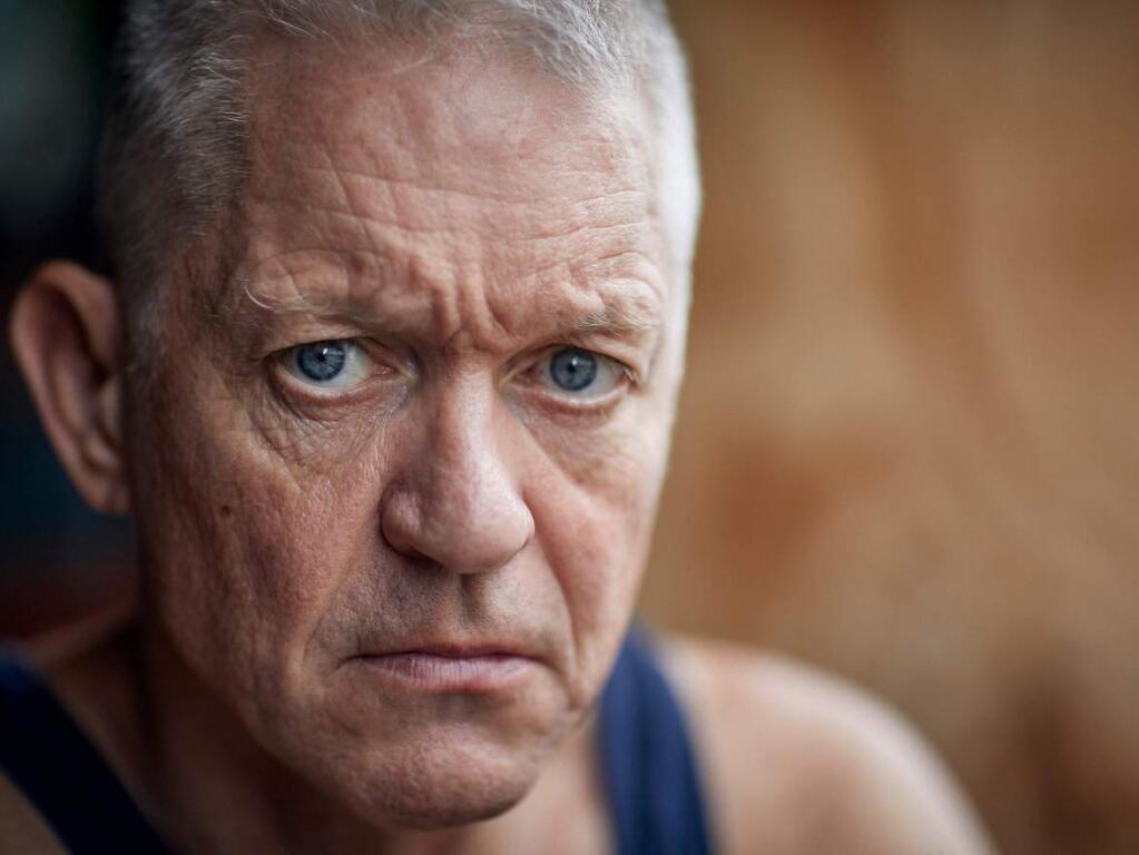Actor Michael Enright, who vowed he was willing to die when he joined the Kurdish militia to fight ISIS, is shown in Belize this summer. (PHOTO FOR THE WASHINGTON POST BY JEFFREY SALTER)