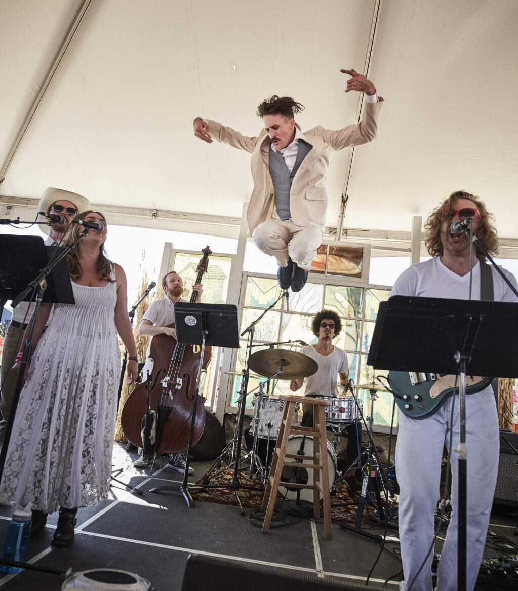 The Crux, fronted by the festival's music director, Josh Windmiller, will serve as the house band for the Rivertown Revue at Petaluma's Rivertown Revival. (Philip Pavliger)