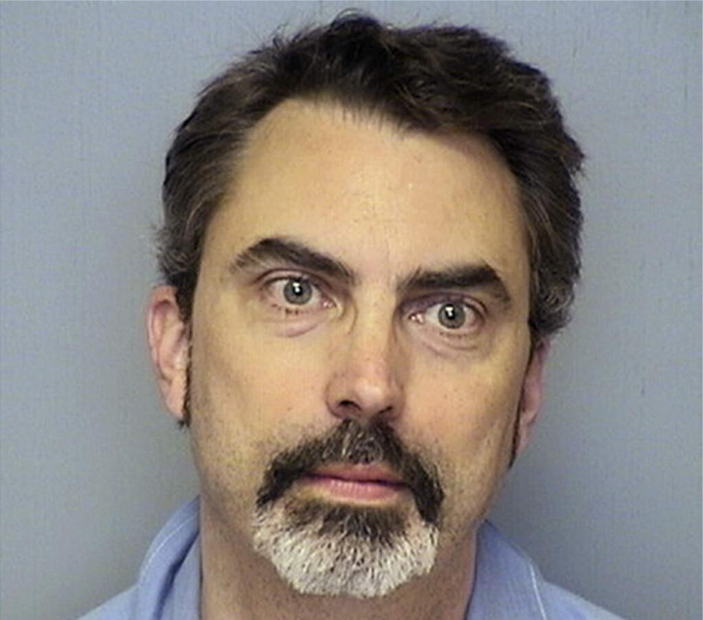 FILE - This undated file photo provided by the Minnesota Department of Corrections shows Curtis Wehmeyer, who pleaded guilty to criminal sexual conduct and child pornography. Some of his victims are among several people who are planning to sue the Vatican on Tuesday, May 14, 2019, and are demanding to know the names of thousands of predator priests they say have been kept secret. (Minnesota Department of Corrections via AP, File)