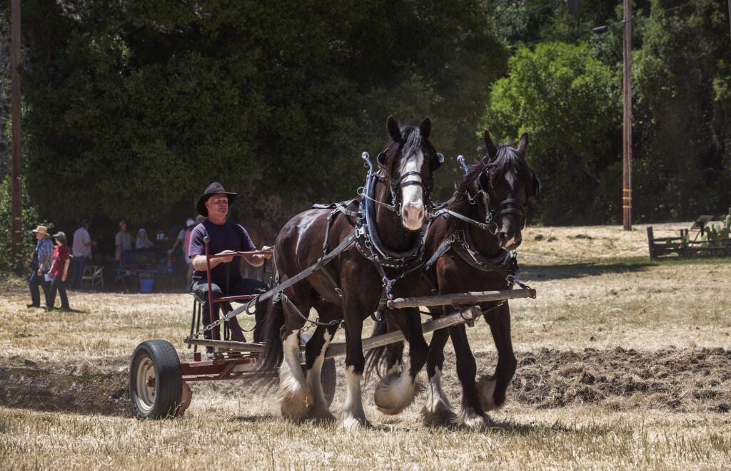 Robbi Pengelly/Index-Tribune file photoThe annual Plowing Play Day returns to Jack London State Historic Park on Sunday, May 3.
