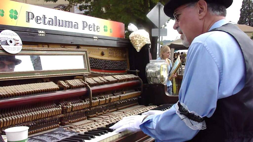 Petaluma Pete plays in Petaluma.