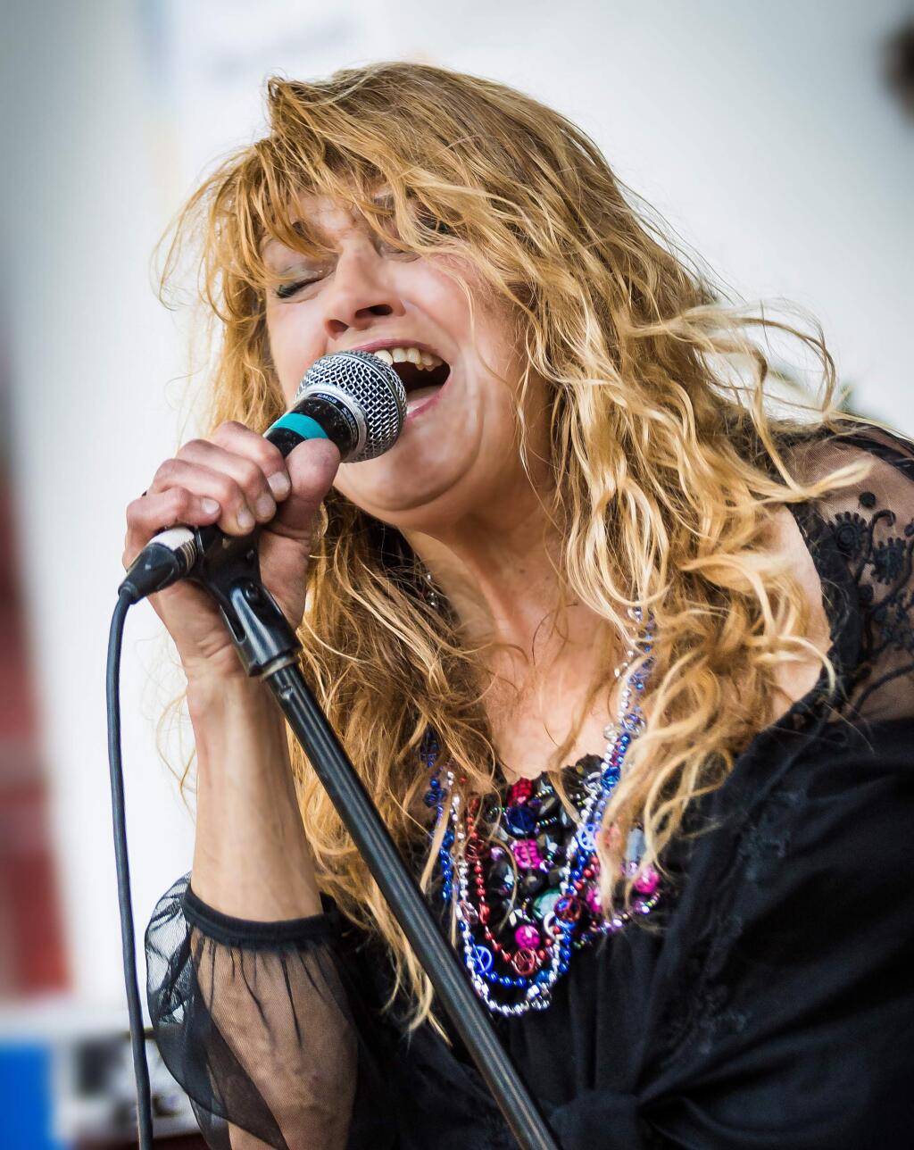 San Francisco native Lydia Pense, known as a rock-soul-jazz singer who, since 1969, has performed with the band Cold Blood and has been compared to powerful singers including Janis Joplin and Aretha Franklin. (Frankie James)