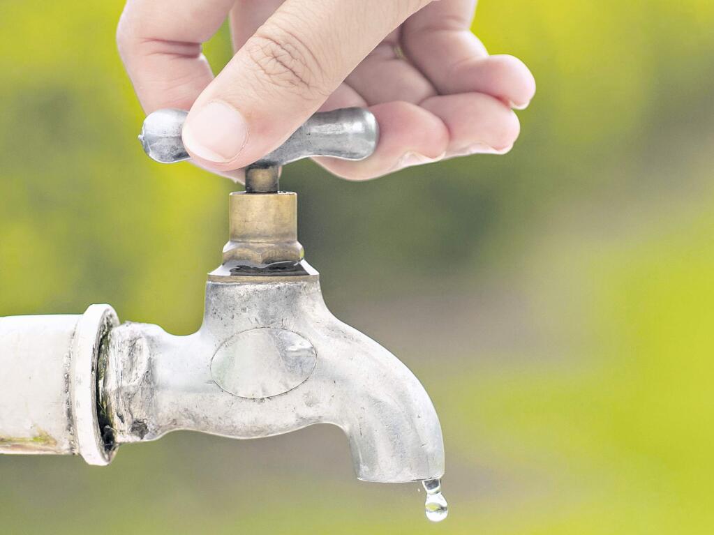 Sonoma water conservation measures were so successful the only tap running now is the one on customers' pocketbooks.