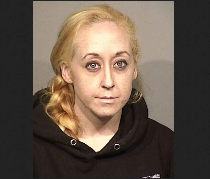 Nicki Lee Sproul, 32, of Penngrove, and Jesse Leon Villegas, 39, whose hometown was not identified, were arrested on suspected receipt of stolen property and identity theft after deputies found two large bags of suspected stolen mail, the Sonoma County Sheriff's Office said. (SONOMA COUNTY SHERIFF'S OFFICE)