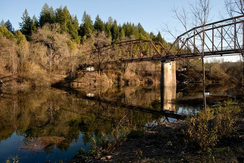 Wohler Road Bridge spans the Russian River northwest of Santa Rosa. (Alvin Jornada / The Press Democrat file)