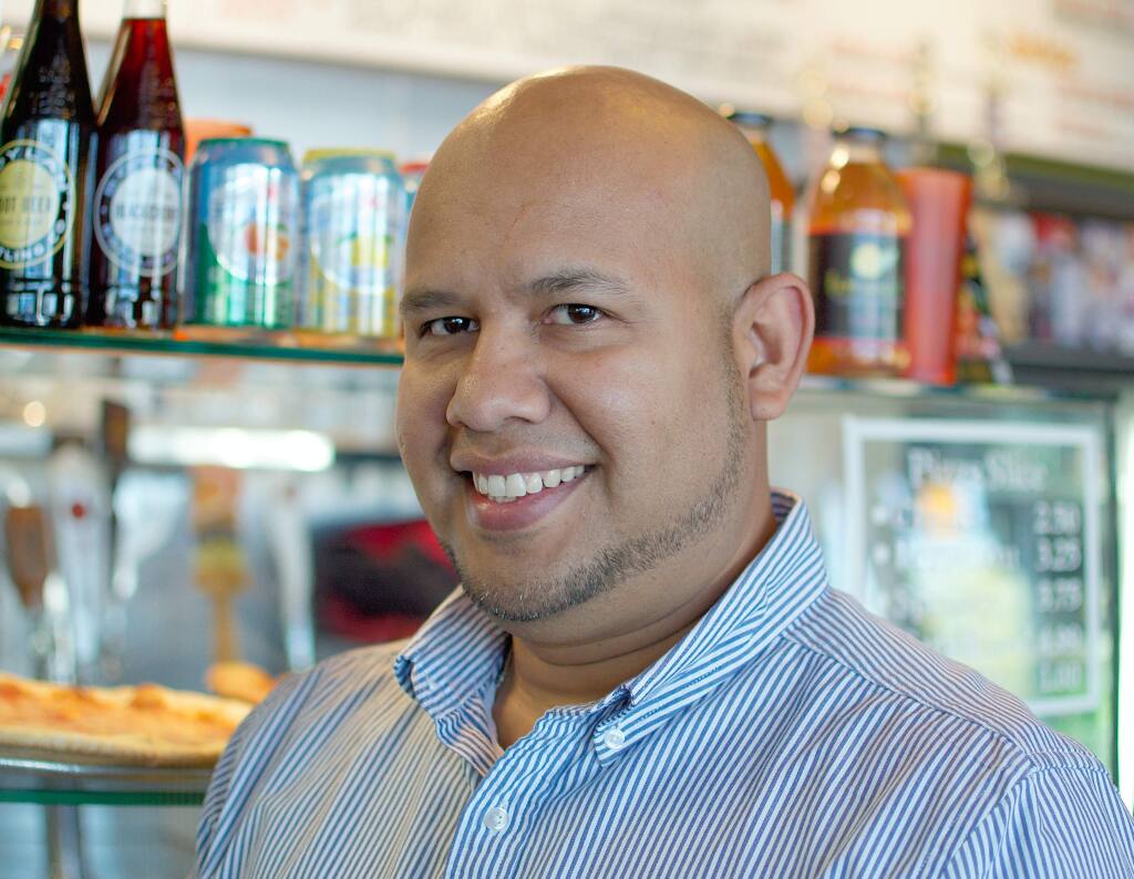 Rafael Quinto owns and operates Rafy's Pizzeria in Petaluma. (Photo by Lynn Schnitzer/For The Argus-Courier)
