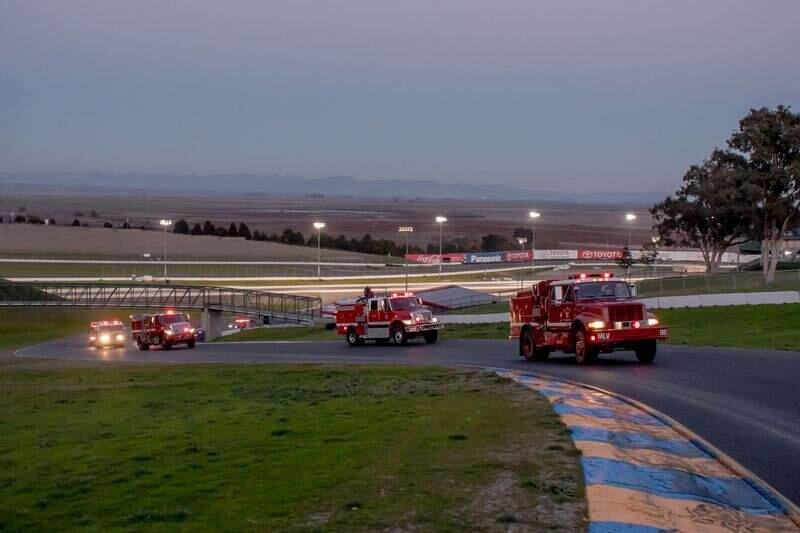 Sonoma Raceway raised over $72,600 with its Laps of Appreciation fundraiser for Wine Country wildfire relief. (Photo: Mike Finnegan)