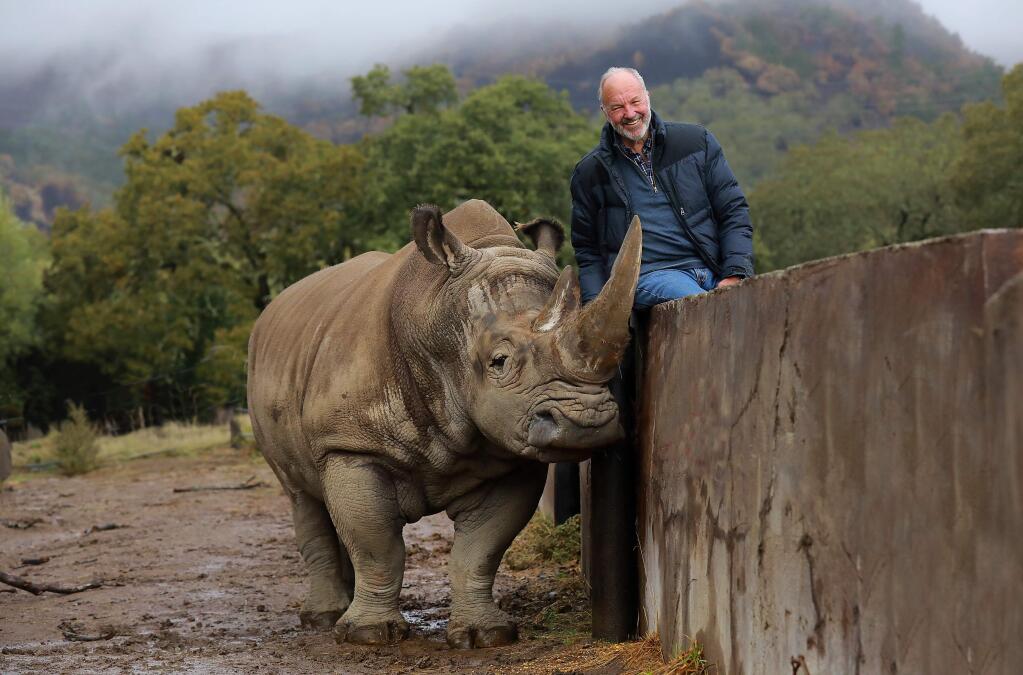 Safari West owner Peter Lang. (photo by John Burgess/The Press Democrat)