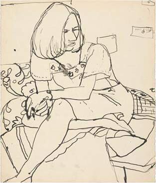 'Intimate' works by Richard Diebenkorn are penciled in through August at SVMA.