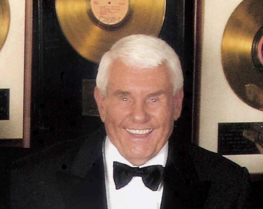 This 2005 photo provided by Gary Pike shows singer Jim Pike in Sun Valley, Calif. Jim Pike, co-founder and lead singer of The Lettermen, whose lush vocal harmonies made the Grammy-nominated trio one of the most popular vocal groups of the 1960s, has died at age 82. Pike died June 9, 2019, at his home in Prescott, Ariz., his sister-in-law Becky Pike told The Associated Press on Wednesday, June 19. The cause was complications of Parkinson's Disease. (Gary Pike via AP)