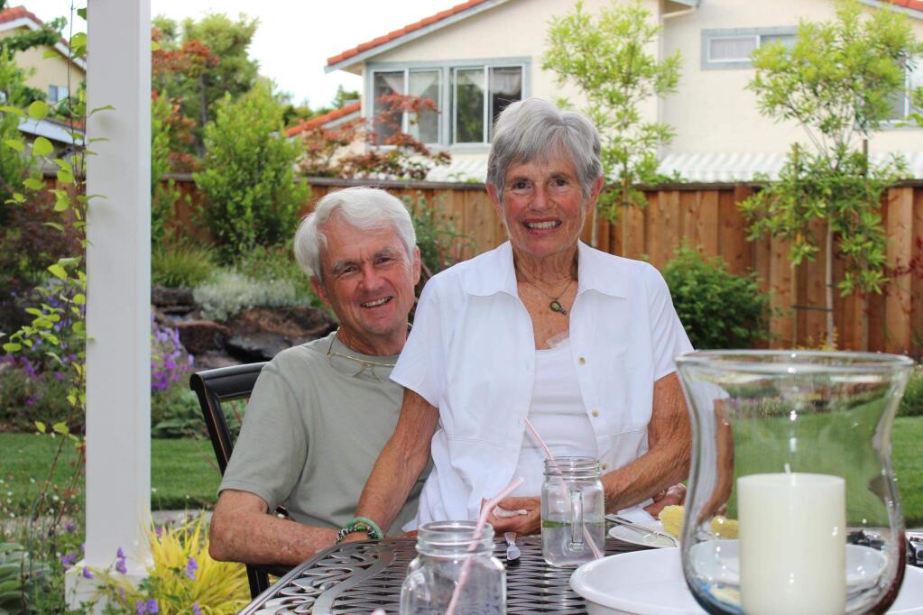 Art Deleray and Judith Muller are described by tennis friends as being a 'delightful' couple.