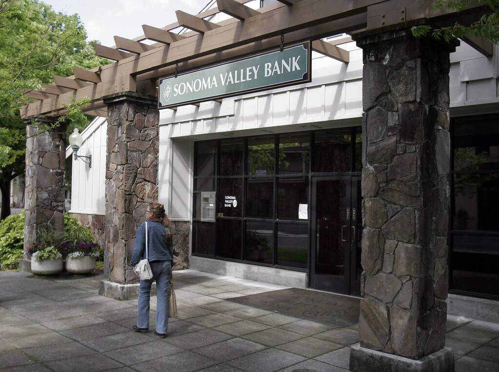 Glen Ellen branch of the Sonoma Valley Bank (PD FILE, 2011)