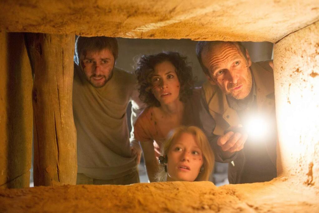 20th Century FoxJames Buckley, Christa Nicola, Ashley Hinshaw and Denis O'Hare star as a team of archeologists who find something quite a bit different than what they're searching for in 'The Pyramid.'